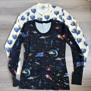 Hanna Andersson Women's Long John Pajama Top Lot